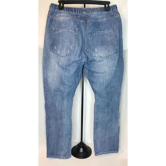 Easel Drawstring Jogger Pants Size Large - Picture 7 of 14